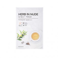 MISSHA Herb In Nude Sheet Mask (Firming Care) – Bylinná plátýnková maska se zpevňujícím účinkem (M8573)